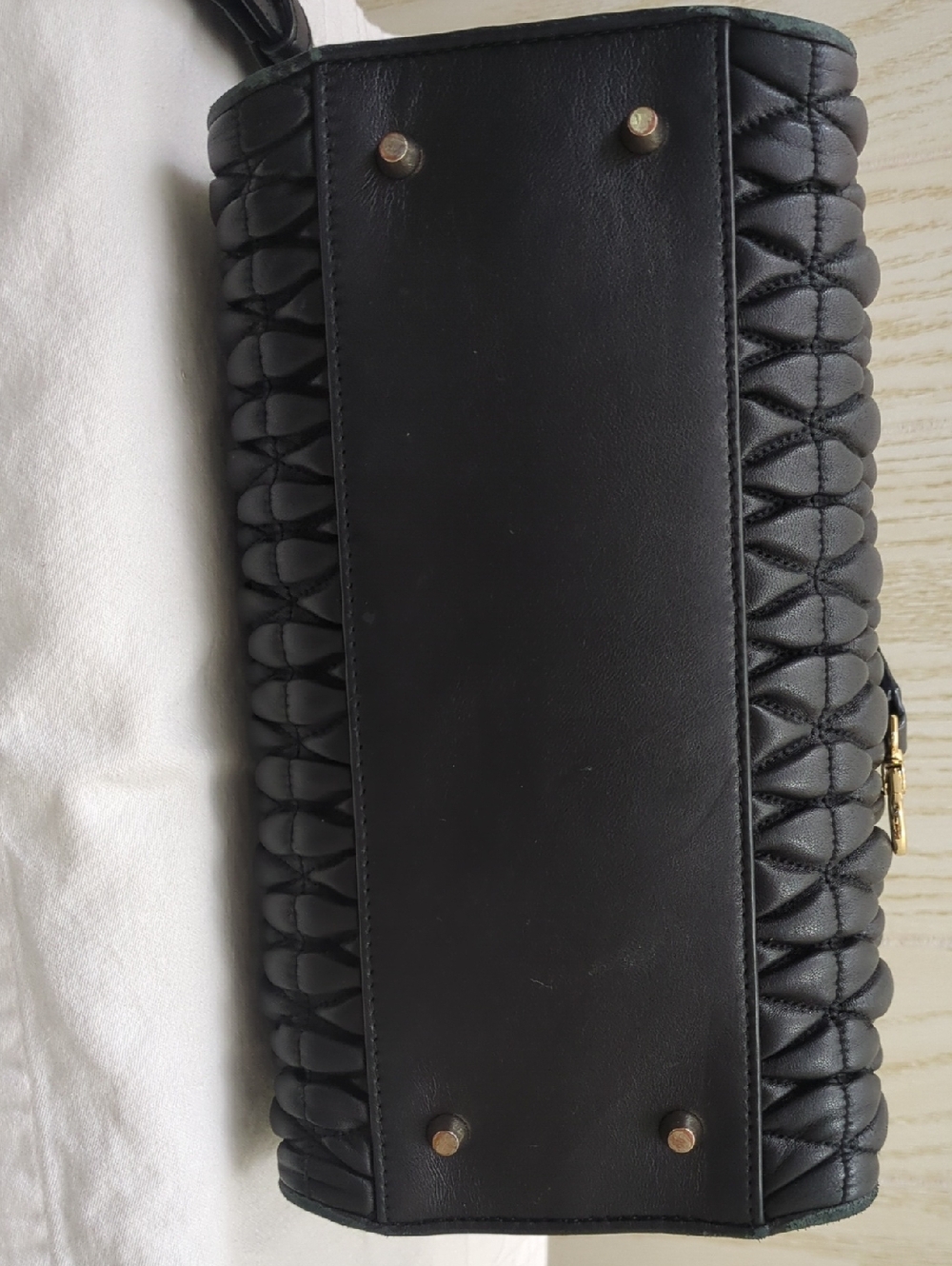 Furla Leather Quilted Cometa Bag - Picture 9 of 17